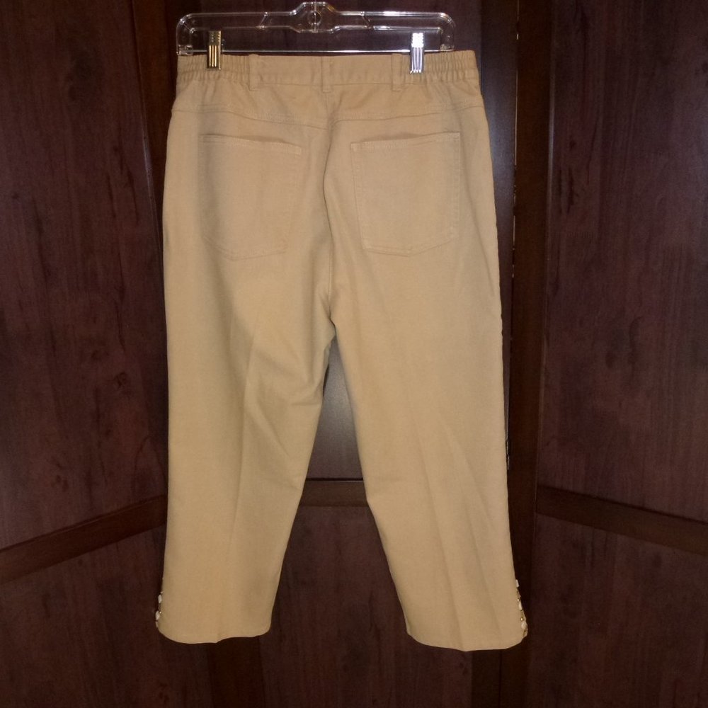 Ruby Rd. Beige Copped Beaded Ankle Embellishment 8 - image 2